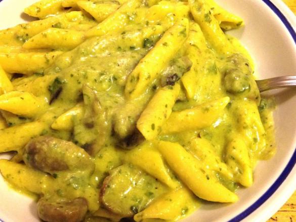 Pasta risottata zucchine e zafferano