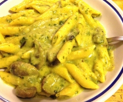 Pasta risottata zucchine e zafferano