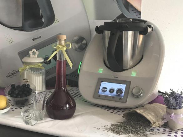 Elisir di mirtilli al profumo di lavanda