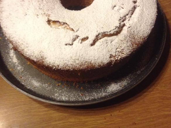 Chiffon cake al limone