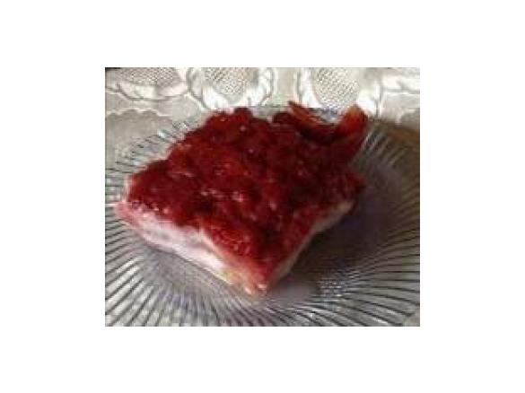 Tiramisu' light alle fragole (ricotta-yogurt)