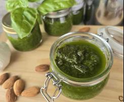 PESTO DI BASILICO SENZA FORMAGGIO E SENZA PINOLI