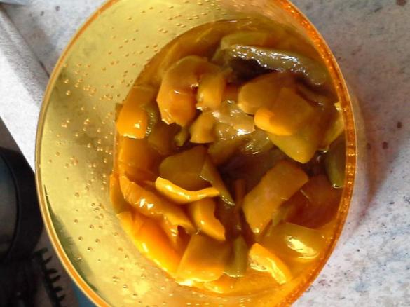 Peperoni in agrodolce