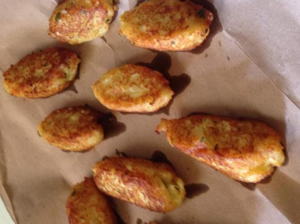 Quenelle di cavolfiore e patate