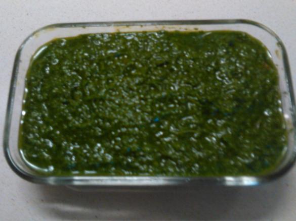 Acciughe in salsa verde.