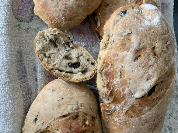 Pane con olive