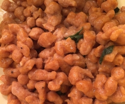 Spetzle di zucca