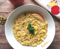 Risotto mela e camomilla - Contest mele