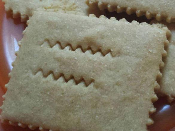 Crackers di ceci senza glutine 