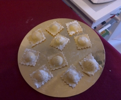 Ravioli provola affumicata e patate