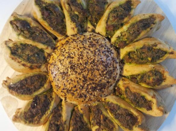 Girasole con ricotta e spinaci