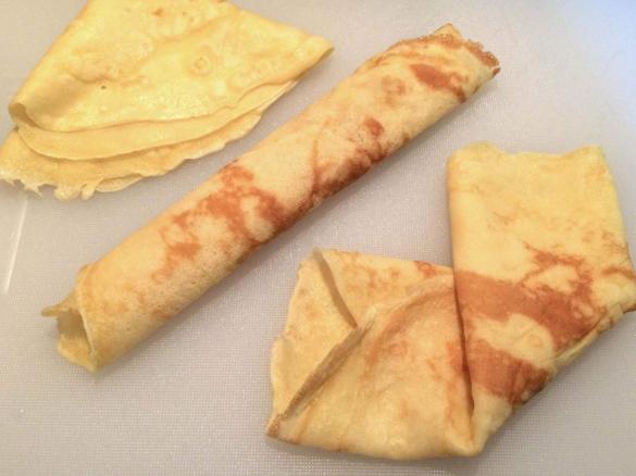 Crepes dolci morbide