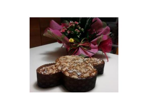 Colomba di Pasqua con biga