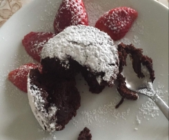 Cuore morbido di cioccolato