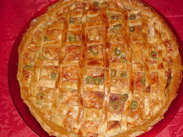 CROSTATA INTEGRALE AL PROSCIUTTO