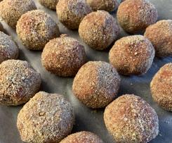 Polpette barbabietole e ceci