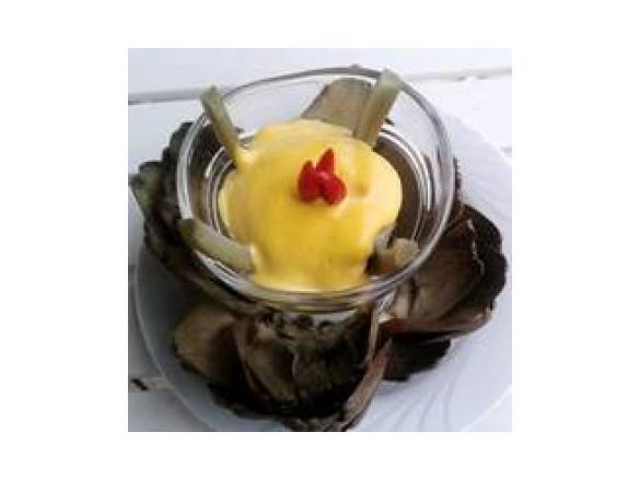  Petali di carciofo   con salsa  Reale