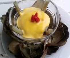  Petali di carciofo   con salsa  Reale
