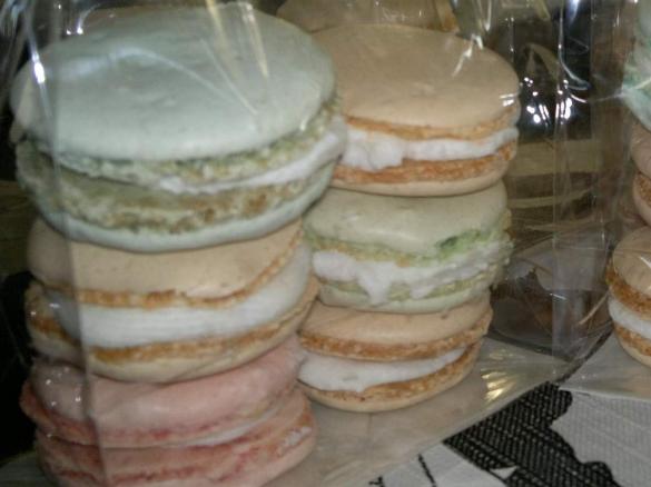 Macarons con crema al burro