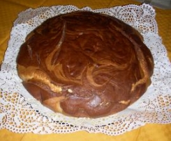 CIAMBELLONE BICOLORE (ricetta della mamma)