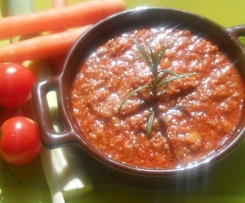 Ragu' pollo, salsiccia e funghi (a modo mio di Anna)