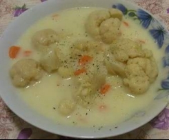 Zuppa di cavolfiore