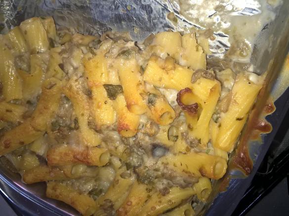 Pasticcio di verdure al forno.