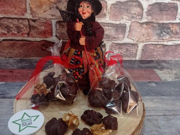 NOCI AL CIOCCOLATO CON AROMA ALL'ARANCIA