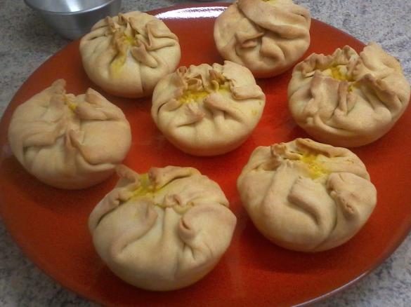 Timballini riso e curcuma