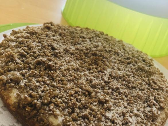 Crostata integrale con ricotta e ciliegie