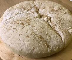 Focaccia ai semi di lino