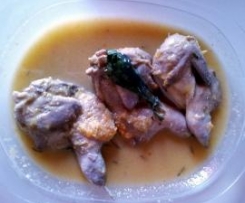 Quaglie Rosmarino e Salvia al Vapore