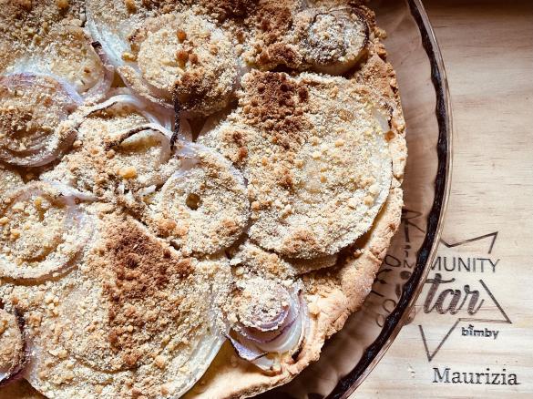 Crostata salata fior di cipolla