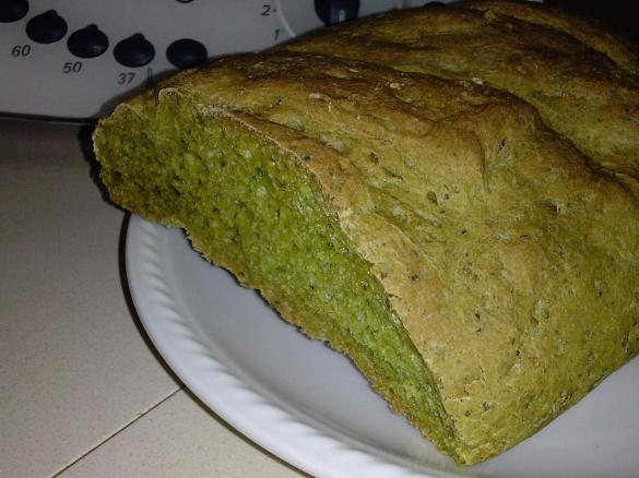 Pane agli spinaci