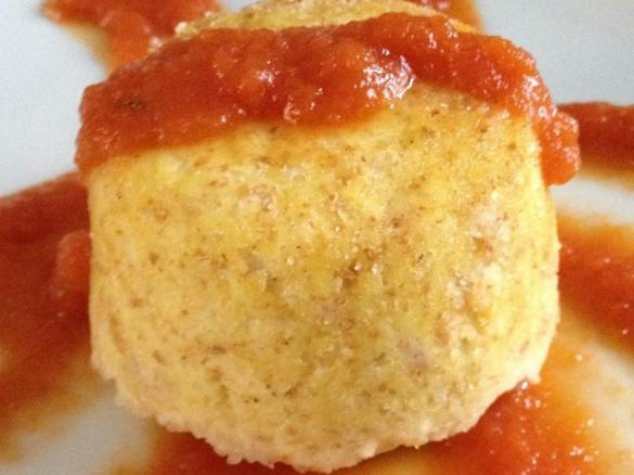 Sformatini di ricotta e prosciutto