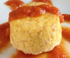 Sformatini di ricotta e prosciutto