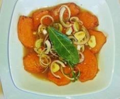 Zucca aromatizzata in carpione