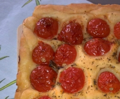 Pizza di farro con semi di girasole, finocchio, zucca e pinoli