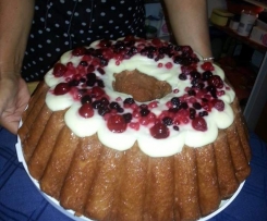 Babà crema e futt di bosco