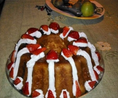 il mio Babà con fragole 