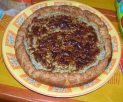 TORTA SALATA CON COSTE RICOTTA E PROSCIUTTO