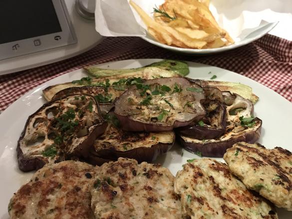 Hamburger di pollo pasticciati