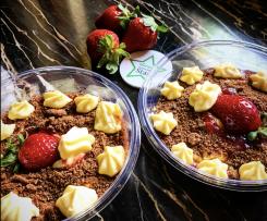 Coppette cremose alla fragola /Contest 7 ingredienti