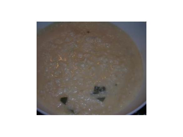 Risotto con la fontina e salvia