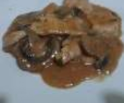 Bocconcini di carne con i funghi