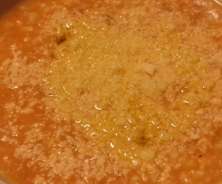 Minestra in brodo di riso e verza