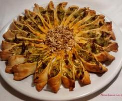 Torta girasole con asparagi "contest Primavera"