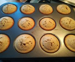 Muffin con gocce di cioccolato e nutella