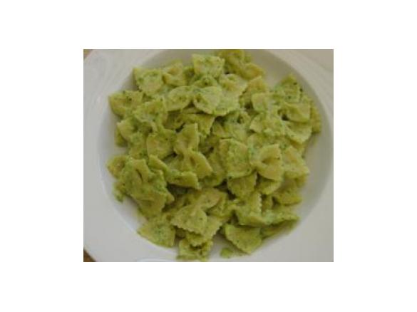 Farfalle con crema di zucchine
