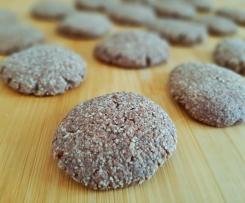 Biscotti di avena e cacao - senza uova e burro